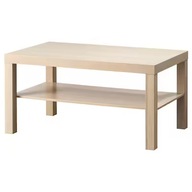 Stôl IKEA LACK 90x55 s efektom bieleho moreného duba