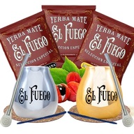 Yerba Mate Gourd Set MOC PREMIUM pre dvoch