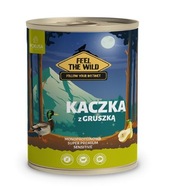 Feel The Wild kačica s hruškou mokré krmivo 800 g.