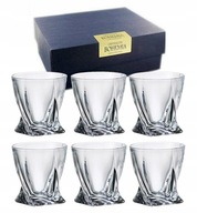 POHÁRE 340ml WHISKY SET 6 ks BOHEMIA QUADRO