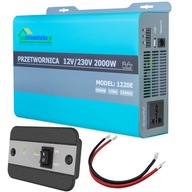 Invertor 1220E 12V 230V 4000W / 2000W sínus