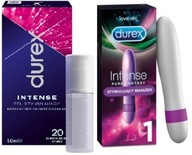 DUREX Intense Pure Fantasy Vibrator + Gel Set