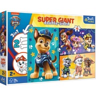 PUZZLE PAW PATROL OBRI VESELÉ PSY 15 KUSOV. 2+