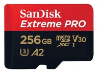 SanDisk 256GB micro SD SDXC Cl10 EXTREME PRO+200MB