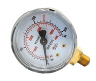 AR/CO2 manometer M50R 0-315 bar 1/8 palcový valec