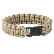 HELIKON Survival Paracord Coyote náramok