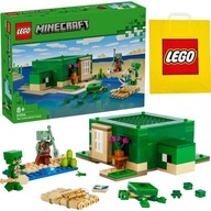 LEGO Minecraft 21254 Turtle Beach House + LEGO darčeková taška