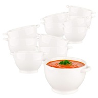 Bujónové misy set porcelánových misiek Altom Design Regular 430 ml 12 ks