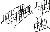 ORGANIZÁTOR STOJAN NA NÁKRY NA TANIERE, ČIERNY KOV
