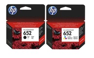 Sada atramentov HP 652 Black F6V25AE + F6V24AE Color