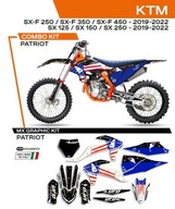 UFO dyha KTM SX SXF 125 150 250 350 450 19-22