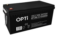 AGM OPTI BATÉRIA PRE CCTV ALARMY 200Ah 12V