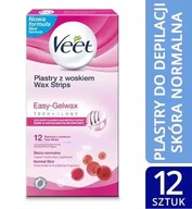 Veet Strips s voskom na depiláciu tela 12 ks