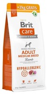 Brit Care Hypoallergenic Medium jahňacina 12kg + 2kg ZDARMA