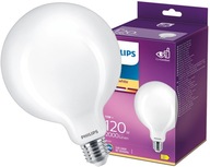 PHILIPS E27 LED žiarovka 13W = 120W 2700K TEPLÝ BIELY Glóbus 2000lm G120