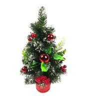 Ozdobený umelý vianočný stromček, ozdobený, hotový 40 cm