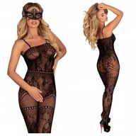 LivCo Corsetti Carissm Sexy kvetinová bodystocking S-L (univerzálna)