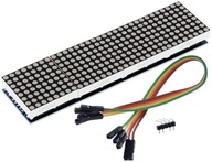 8x32 LED MAX7219 maticový modul AVR Zelený Arduino