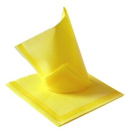 Žltý papierový obrúsok 38x38 cm 50 ks