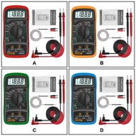 AN8205C Multimeter 1999 Počet voltmetrov Tester Res