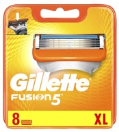 Náhradné čepele pre holiace strojčeky Gillette Fusion5, 8 kusov