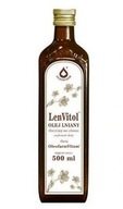 Ľanový olej Budwigowy 500 ml Lenvitol omega 3 a 6