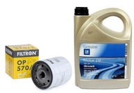 Filter OP570/1 + OLEJ GM OPEL 5W30 5W-30 DEXOS 2 5L