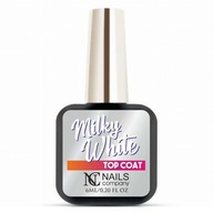 Nails Company Milky White vrchný lak 6ml