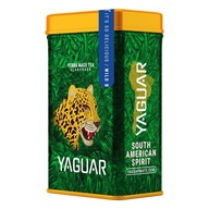 Yerbera plechovka s Yerba Mate Yaguar Fiesta 0,5kg