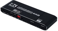 Matrix 4x2 Switch Splitter HDMI 2.0 HDR 18G UHD 4K