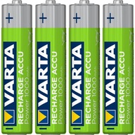 4x VARTA R3 AAA BATÉRIE 1000mAh 1,2V NiMh