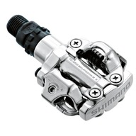 Shimano PD-M520 SPD pedále strieborné + nášľapy