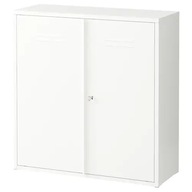 IKEA IVAR Skrinka s dvierkami biela 80x83 cm