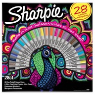 Permanentné fixy Sharpie Sada 28 farieb Paw