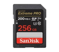 Pamäťová karta SanDisk SDXC 256GB Extreme Pro V30