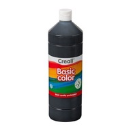 CREALL BASIC COLOR - farba na plagát 1l - čierna