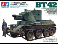 1/35 fínske armádne útočné delo BT-42 Tamiya 35318