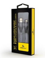 Šedým zlatom pozlátený kábel Apple iPhone Lightning USB