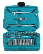 MAKITA B-65567 sada nástrčných kľúčov + 1/4 kľúč 34 ks.