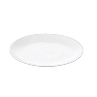 Jedálenský tanier okrúhly plytký 23 cm Wilmax BIELY PORCELÁN