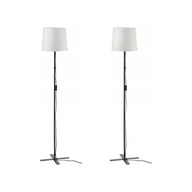 2 ks BARLAST Stojacia lampa - čierna/biela 150 cm