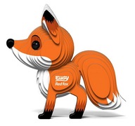 Eco Eugy 3D priestorové puzzle Fox Puzzle