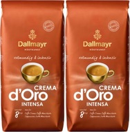 Dallmayr Intensa D'Oro 1 kg kávových zŕn x2