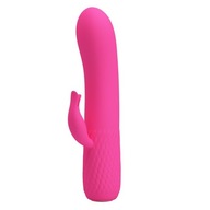 Králičí VIBRATOR s masážnym prístrojom na klitoris