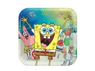 Narodeninové taniere Spongebob Squarepants