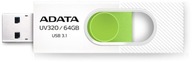 ADATA UV320 PENDRIVE 64GB Biela/zelená