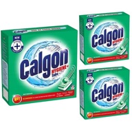 Tablety na zmäkčovanie vody na čistenie práčok Calgon Hygiene + 17 ks x3