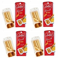 4x45g LOTUS BISCOFF & GO krém s prstami UK