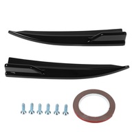 2ks Rear Splitter Lip Spoiler lesklý