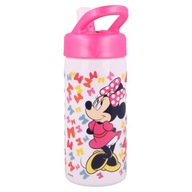 Hrnček na fľašu na vodu so slamkou MINNIE MOUSE 410ml